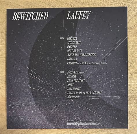 laufey signed vinyl